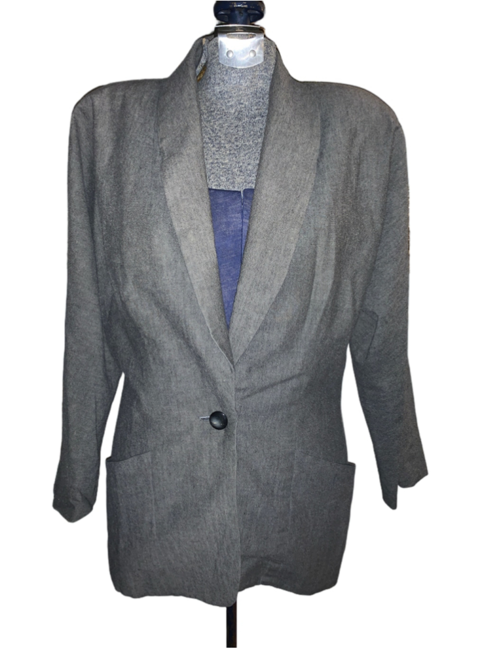 Women's Unbranded Grey Blazer Jacket Size M